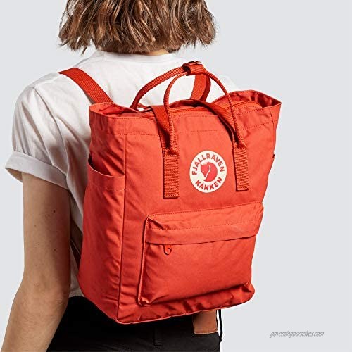 Fjallraven Kanken Totepack Backpack with 13 Laptop Sleeve for Everyday Use and Travel Fog