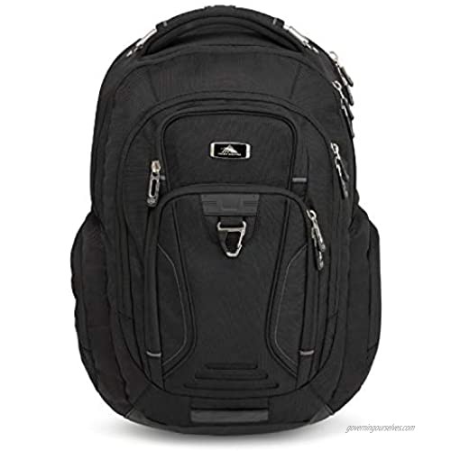 High Sierra Endeavor Business Elite Laptop Backpack Black One Size