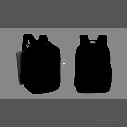KOPACK Business Laptop Backpack Side Load Computer Travel Backpack Usb Port Water Resistant 15.6 Inch Black