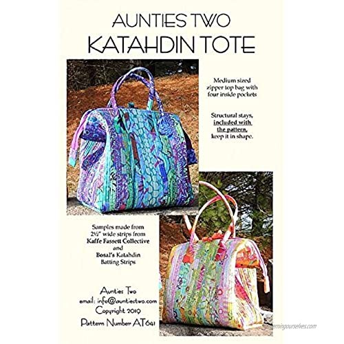 Aunties Two Katahdin Tote Pattern