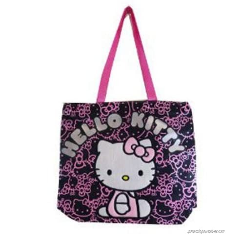 Hello Kitty Tote Bag Black 81414