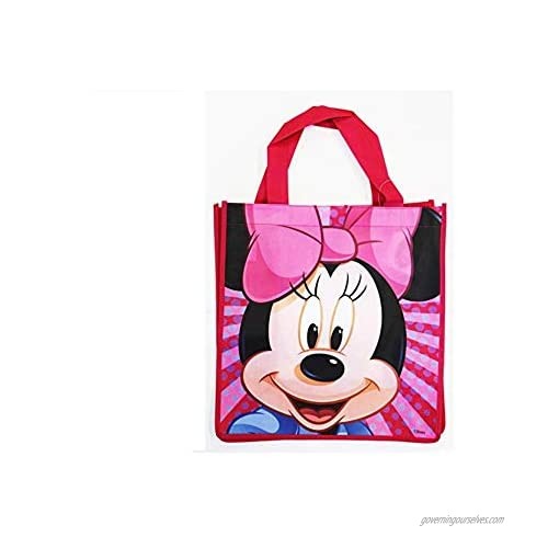 Medium Pink Minnie Mouse Tote Bag - Minnie Mouse Travel Bag