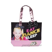 Nickelodeon JoJo Siwa Eat purse  Dance  Sleep Tote Bag with Polka Dot Bow