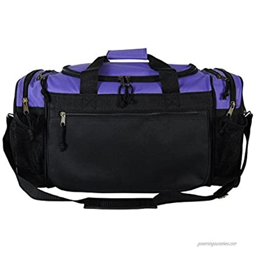 ProEquip 17" Sport Gym Duffle Bag Travel Size Sport Durable Gym Bag