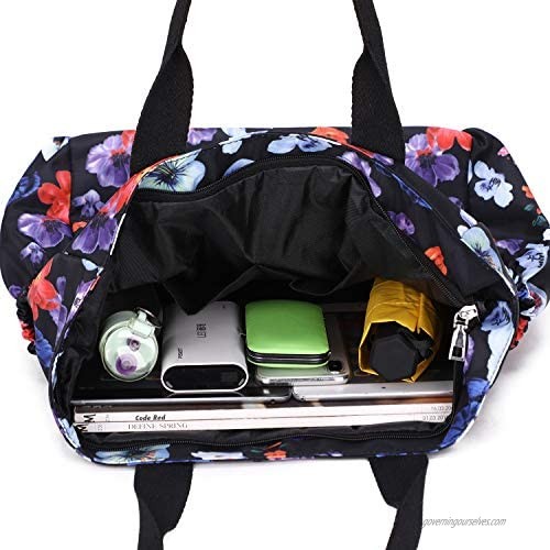 Water Resistant Multi Pockets Large Lightweight Tote Bag Shoulder Bag Waterproof Handbags