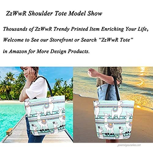 ZzWwR Beautiful Ocean Sea Turtle Extra Large Canvas Shoulder Tote Top Storage Handle Bag for School Gym Beach Weekender Travel Reusable Grocery Shopping