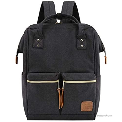Himawari Large Travel Backpack School Bag with Laptop Compartment 17 inch Doctor Teacher Backpack for Women Men College Student