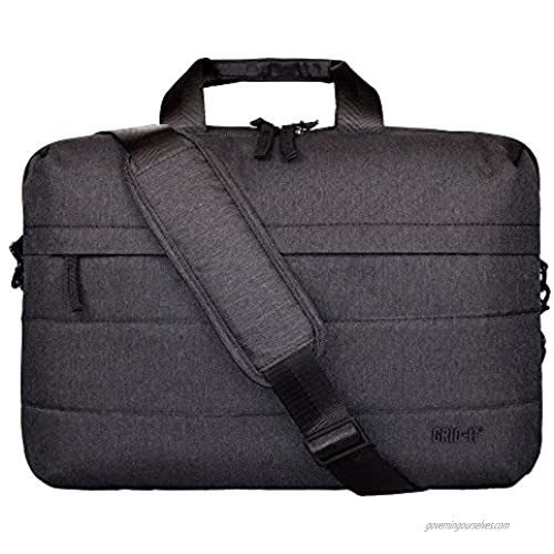 Cocoon CLB3650CH TECH 16" Brief with Built-in Grid-IT! Accessory Organizer (Charcoal)