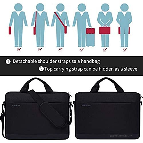 14-15 Inch Laptop Bag Compatible with Lenovo Flex 14 Lenovo Chromebook S330 14 HP Pavilion X360 14/Chromebook 14 DELL XPS 15 9575/Latitude 14 LG HP ASUS Acer Chromebook 14 and Most 14 inch Laptop