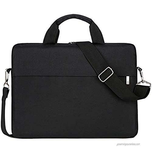 14-15 Inch Waterproof Laptop Case Sleeve for MacBook Pro 15 Inch A1990 A1770 Dell XPS 15 Acer HP Chromebook 14 HP Stream 14 Lenovo Thinkpad LG Gram 14"  Toshiba Acer Dell Lenovo ASUS Laptop Bag  Black