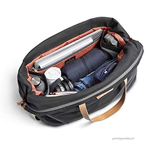 Bellroy Weekender (Duffle Travel Bag Fits 13 Laptop Internal Organization Pockets Wide Mouth Opening) - Charcoal