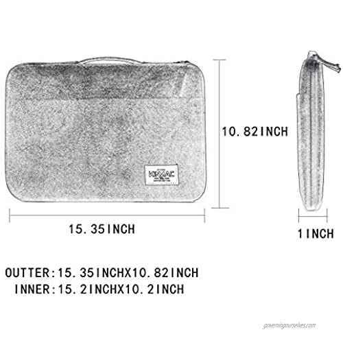 Kinmac 360° Protective Waterproof Laptop Case Bag Sleeve with Handle (15 inch-15.6 inch Spaceship)